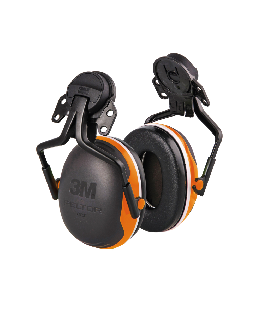 3M Peltor Gehoorbeschermingskappen X4 voor montage op helm, oranje, XX74256