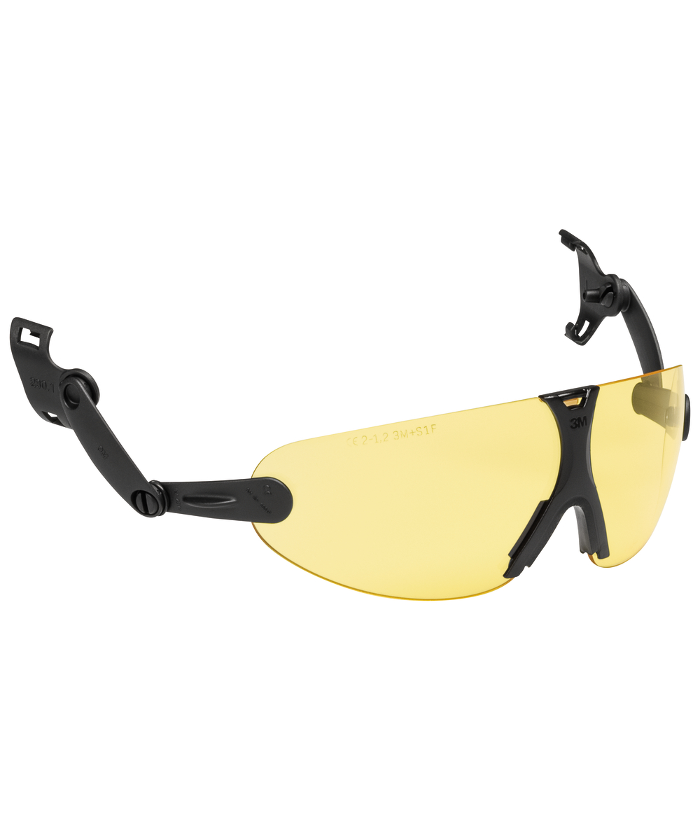 geintegreerde veiligheidsbril in helm, geel, V9