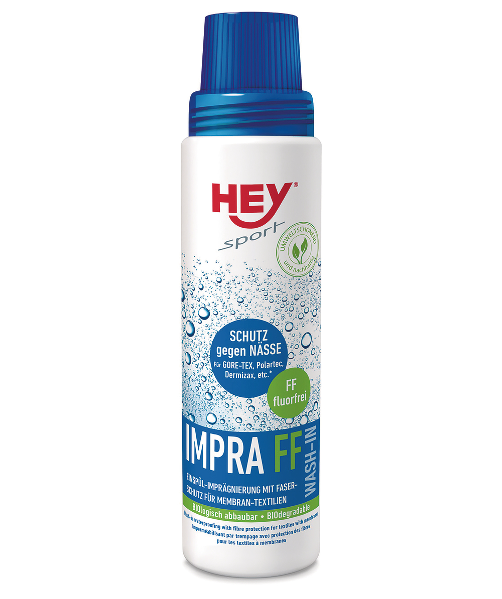HEY Sport Impra FF wash-in, Impregneermiddel voor in de wasmachine met vezelbescherming voor textiel met membraan, XX73508-03
