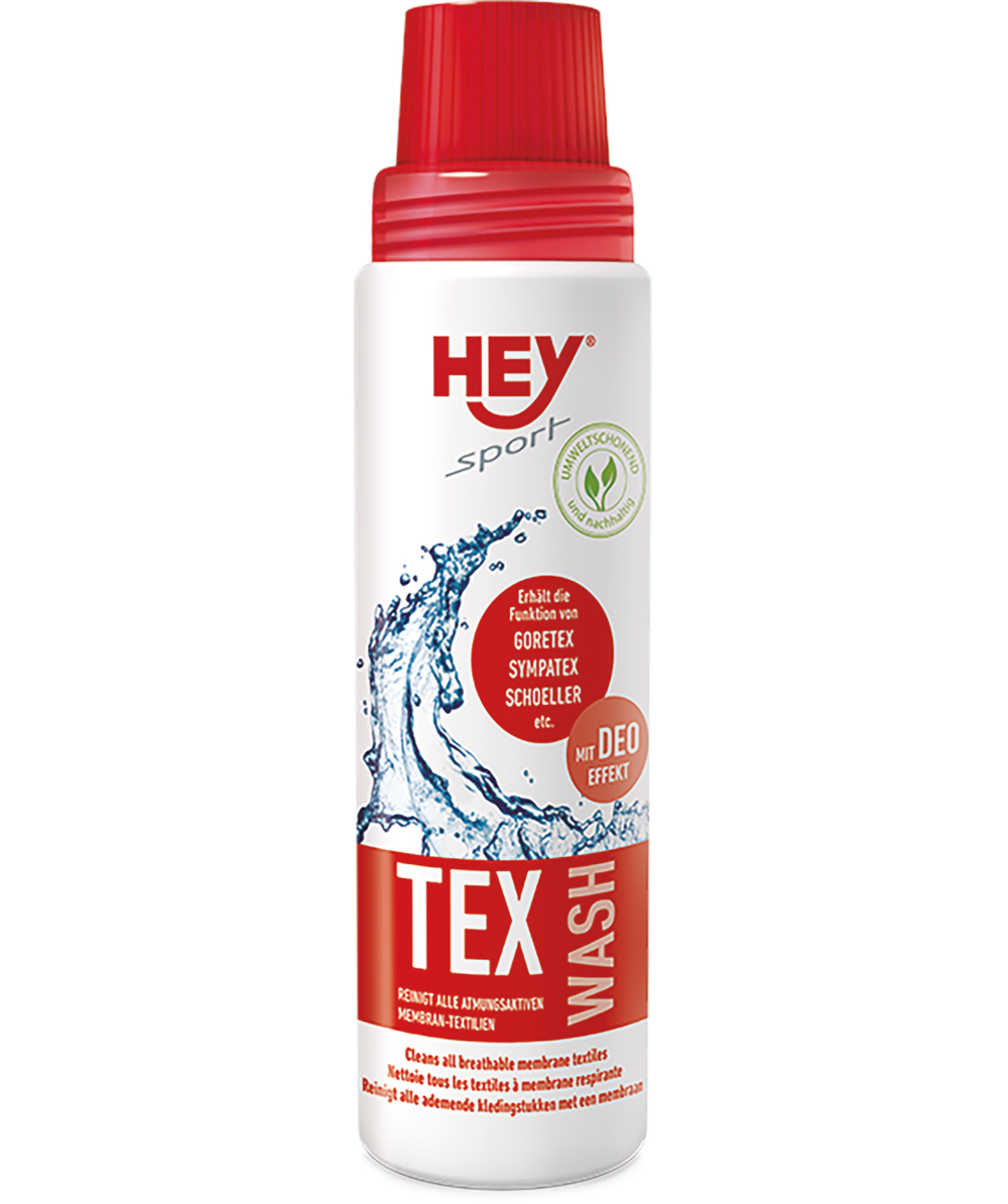 HEY Sport Tex Wash speciaal wasmiddel, Reinigt alle soorten ademend membraantextiel, XX73509-01