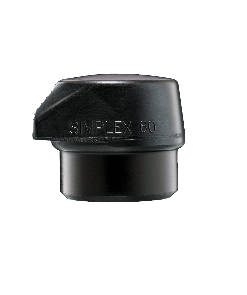 Halder vervangende rubberen dop met neerzetsteun, passend voor de Simplex terugslagvrije hamer in de 60mm-uitvoering, XX97169-1
