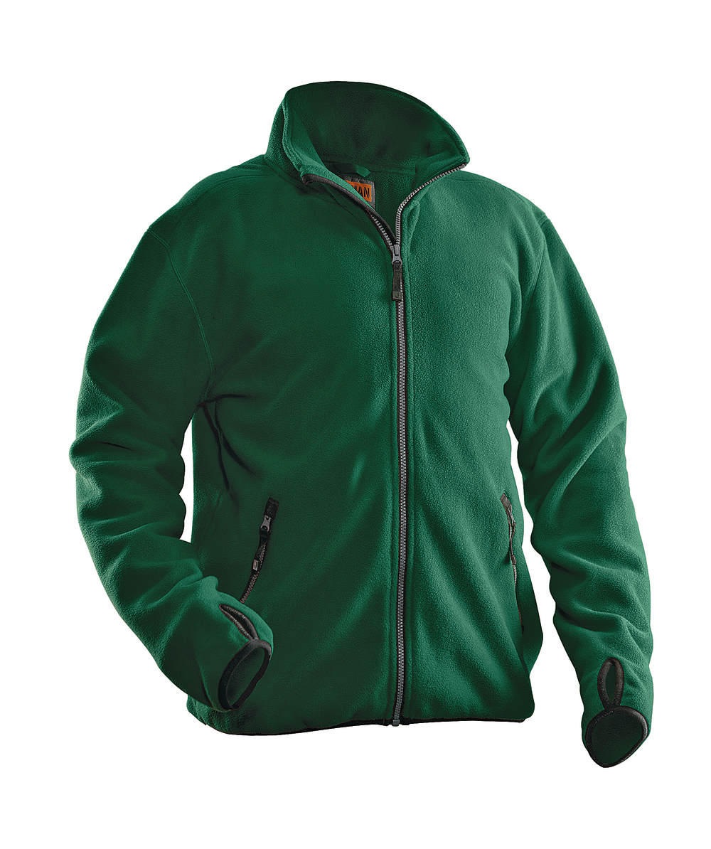 Jobman Fleece Vest 5501, groen, XXJB5501GR