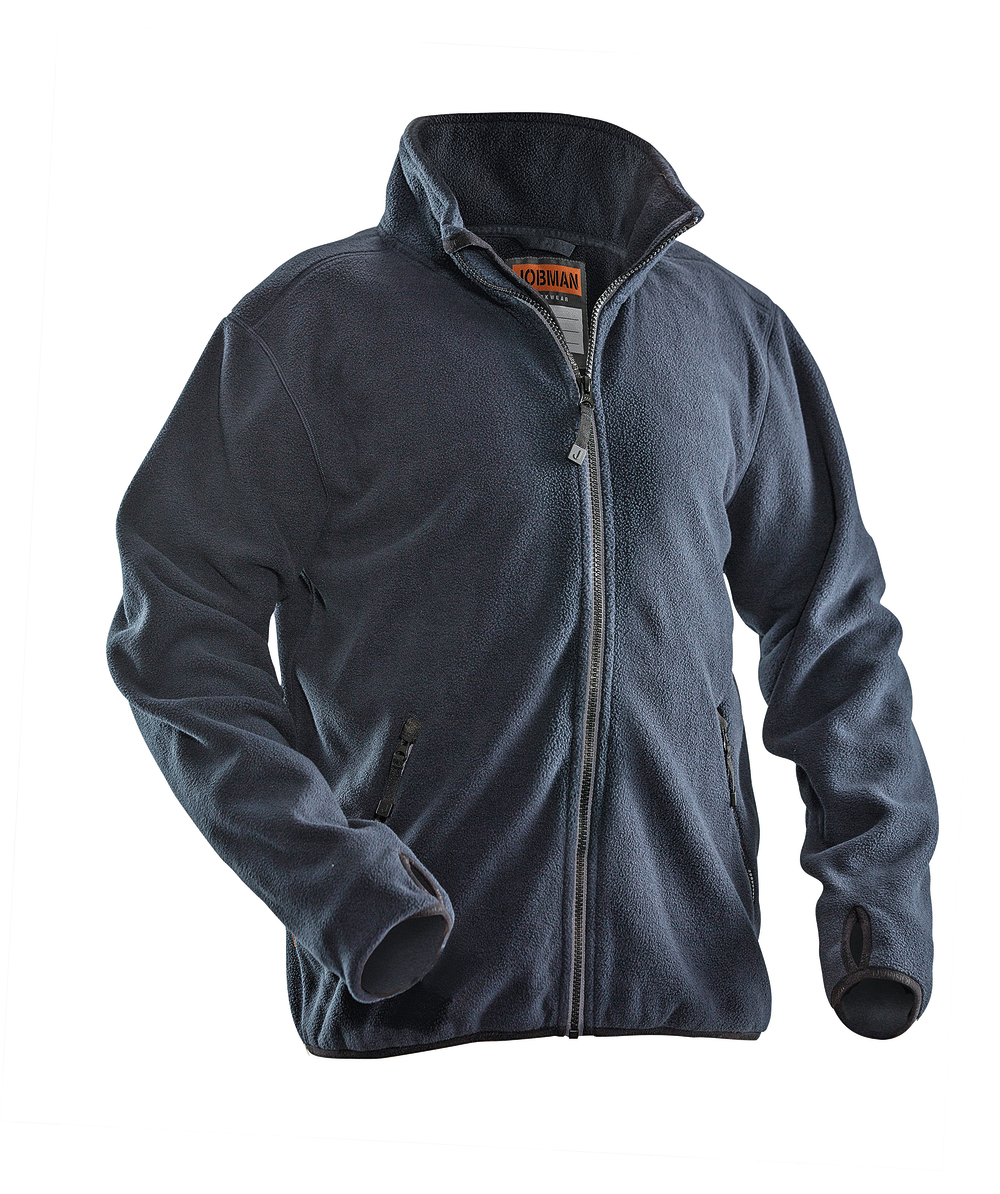 Jobman Fleece Vest 5501, marineblauw, XXJB5501M