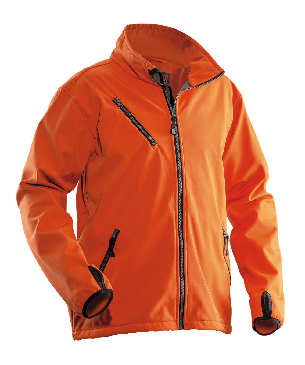 Jobman Softshell Jas 1201, oranje, XXJB1201O