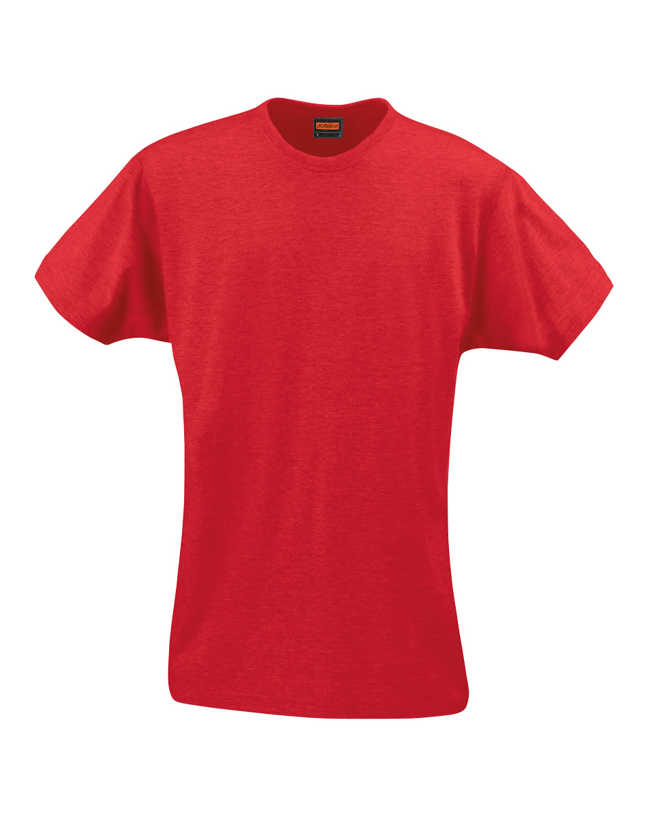Jobman T-shirt 5265 dames rood
