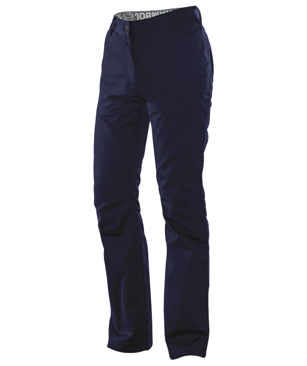 Jobman chinobroek dames 2720, marine, XXJB2720M