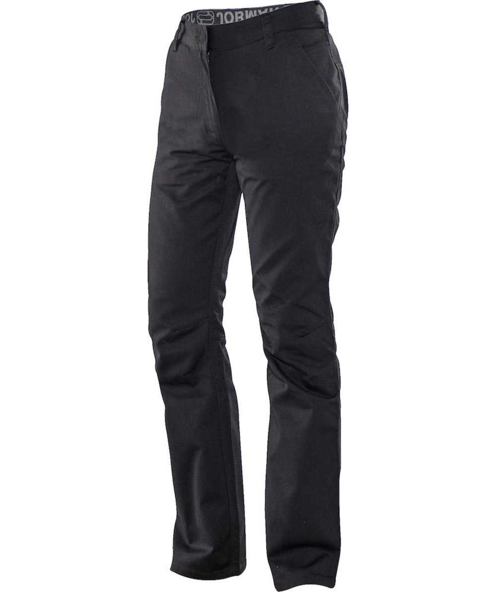 Jobman chinobroek dames 2720, zwart, XXJB2720S