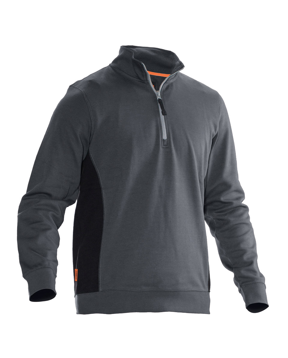 Jobman sweatshirt 5401 grijs/zwart