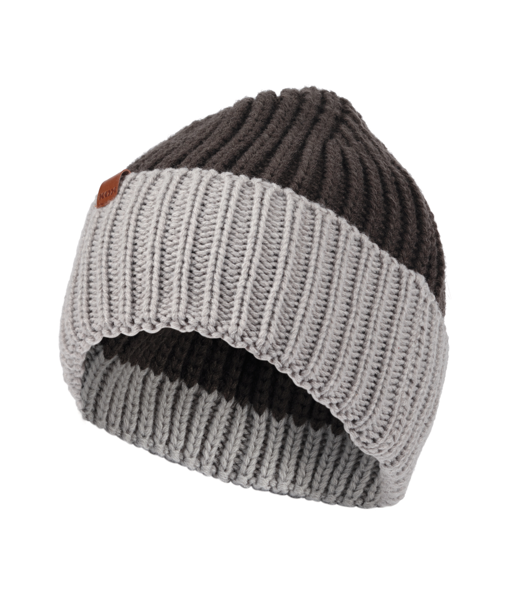 KOX Knit Cap, antraciet/lichtgrijs, XX72519