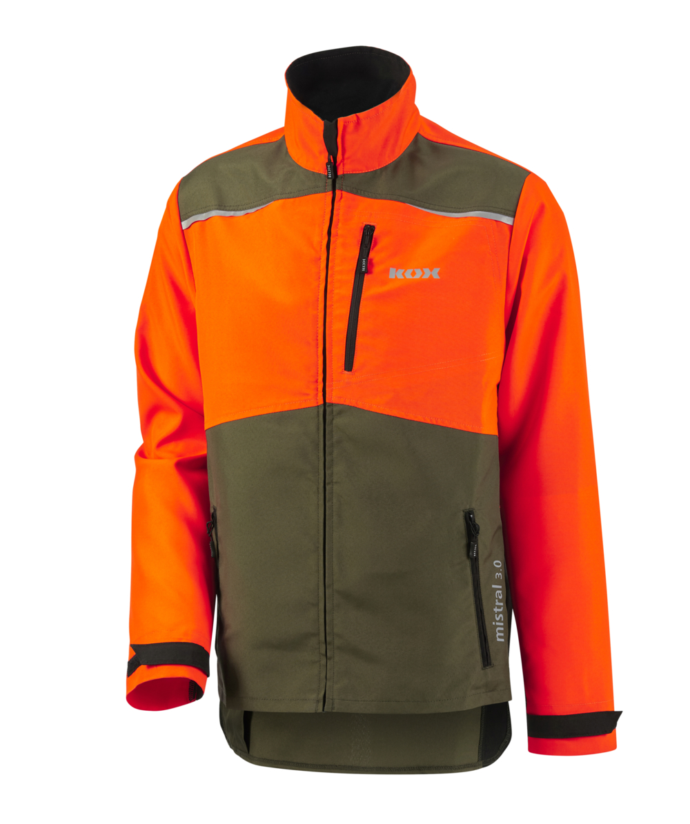 KOX Mistral 3.0 bosbouwjas groen/oranje, groen/oranje, XX71427