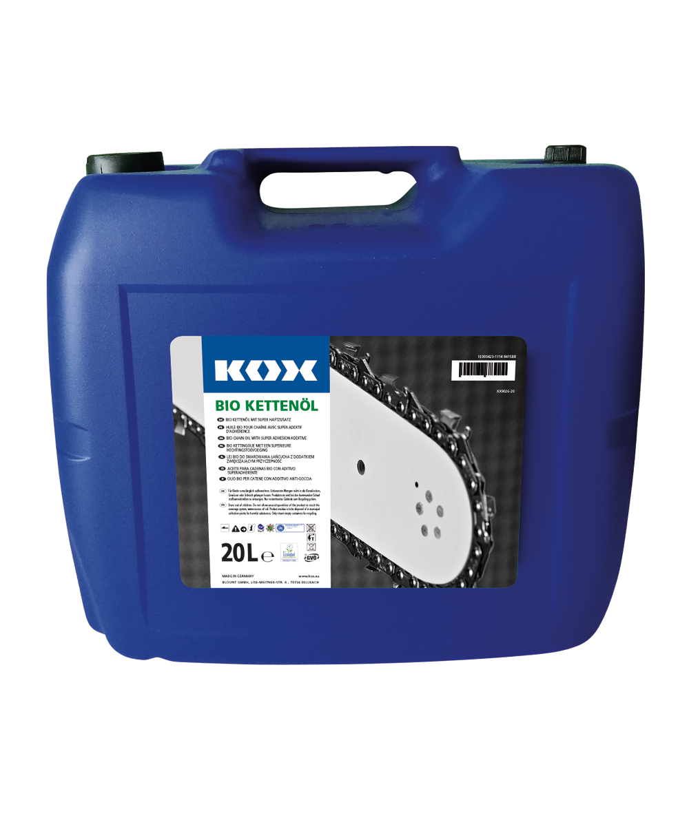 KOX bio kettingolie, 20 liter, XX9026-20