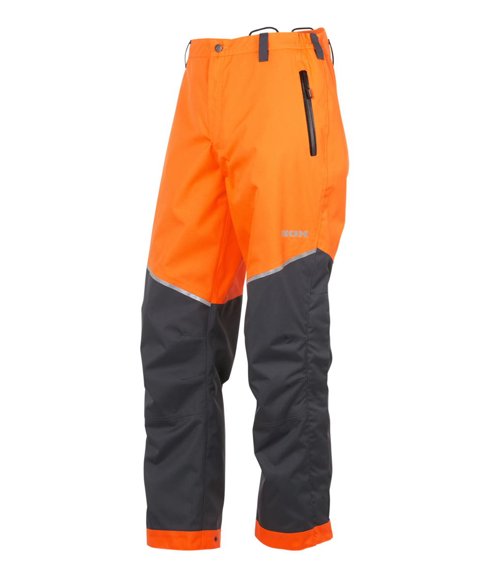 KOX regenbroek Aquatex 2.0, oranje/grijs, XX72208