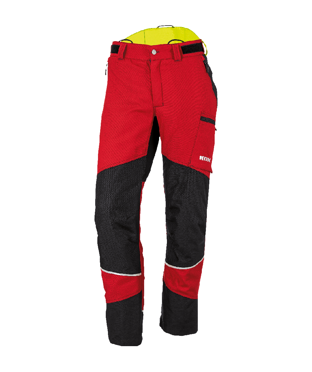 KOX snijbeschermingsbroek Duro 2.0, rood, XX71221