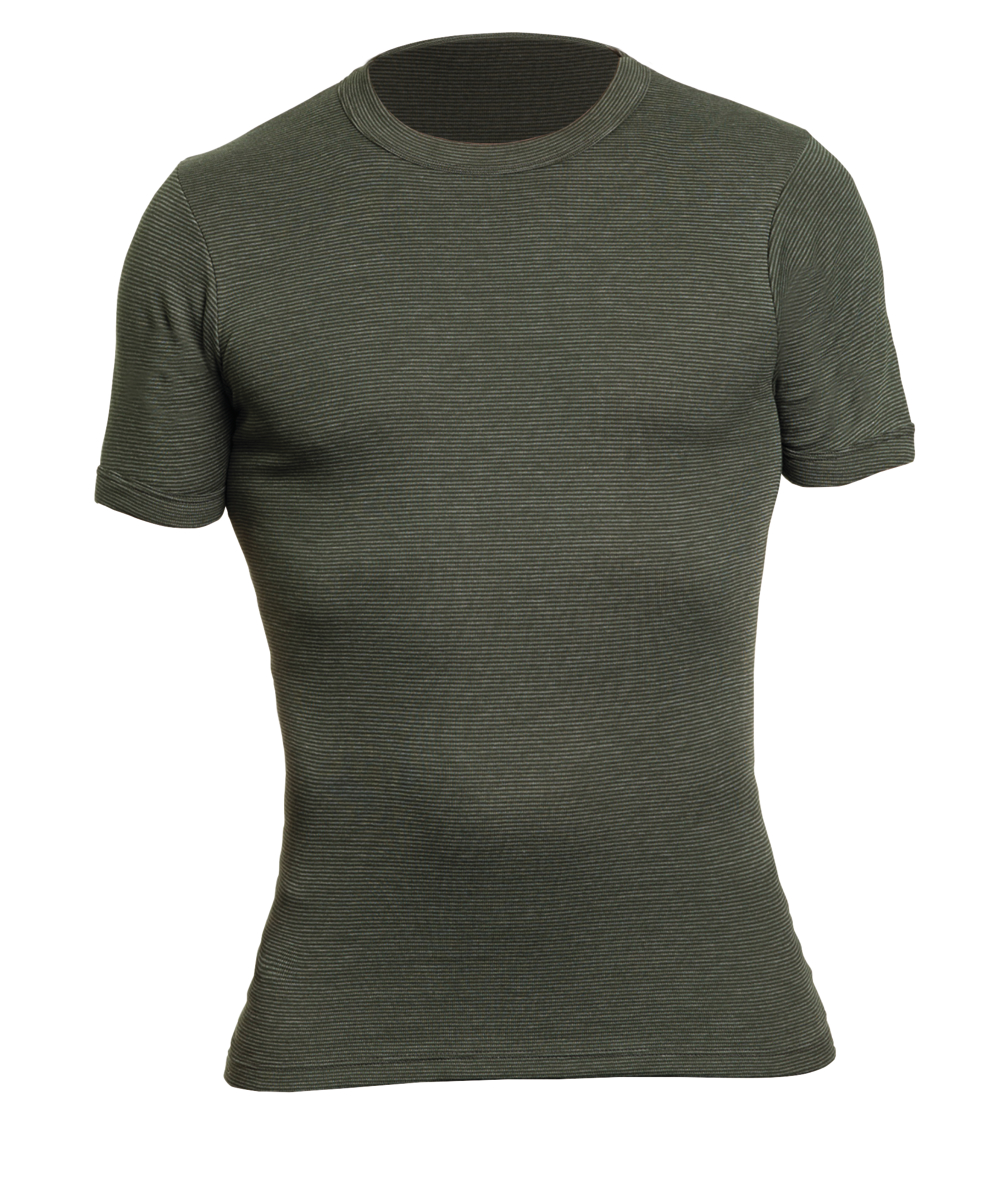 Kumpf shirt met korte mouwen Klimaflausch, olijfgroen, XX77115