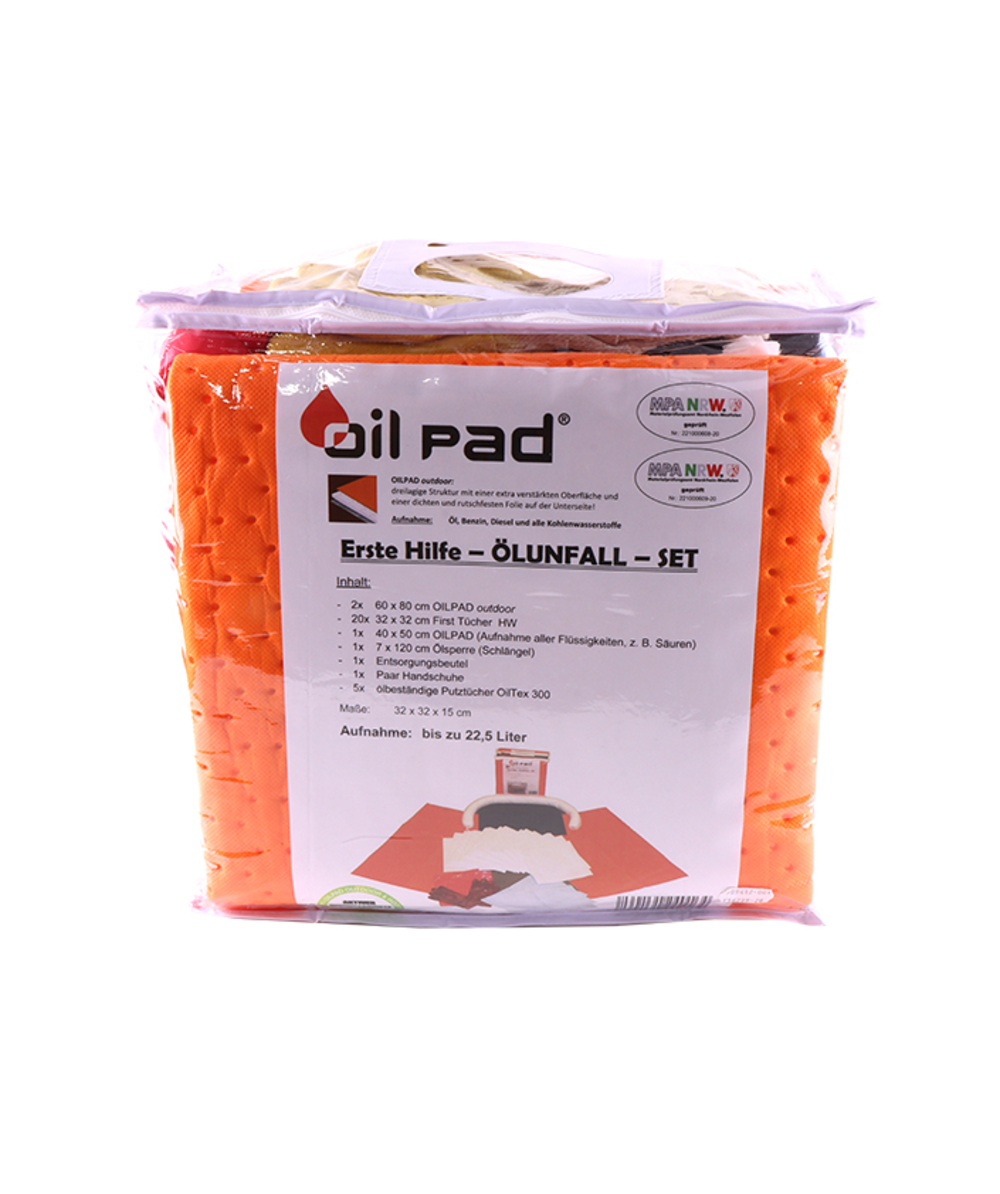 Oil Pad set voor ongevallen met olie, Eerste hulp, XXOP01S