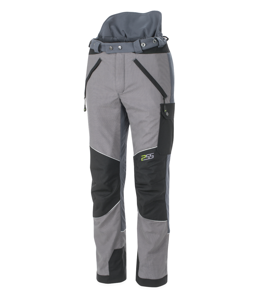 PSS X-treme Vectran-broek met snijbescherming, grijs/zwart, XX71213
