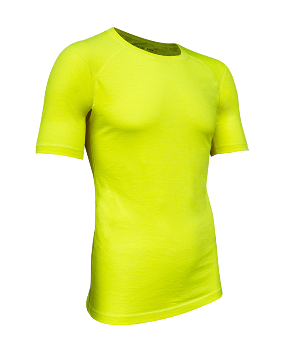 PSS X-treme functioneel shirt Merino korte mouwen geel, XX77142