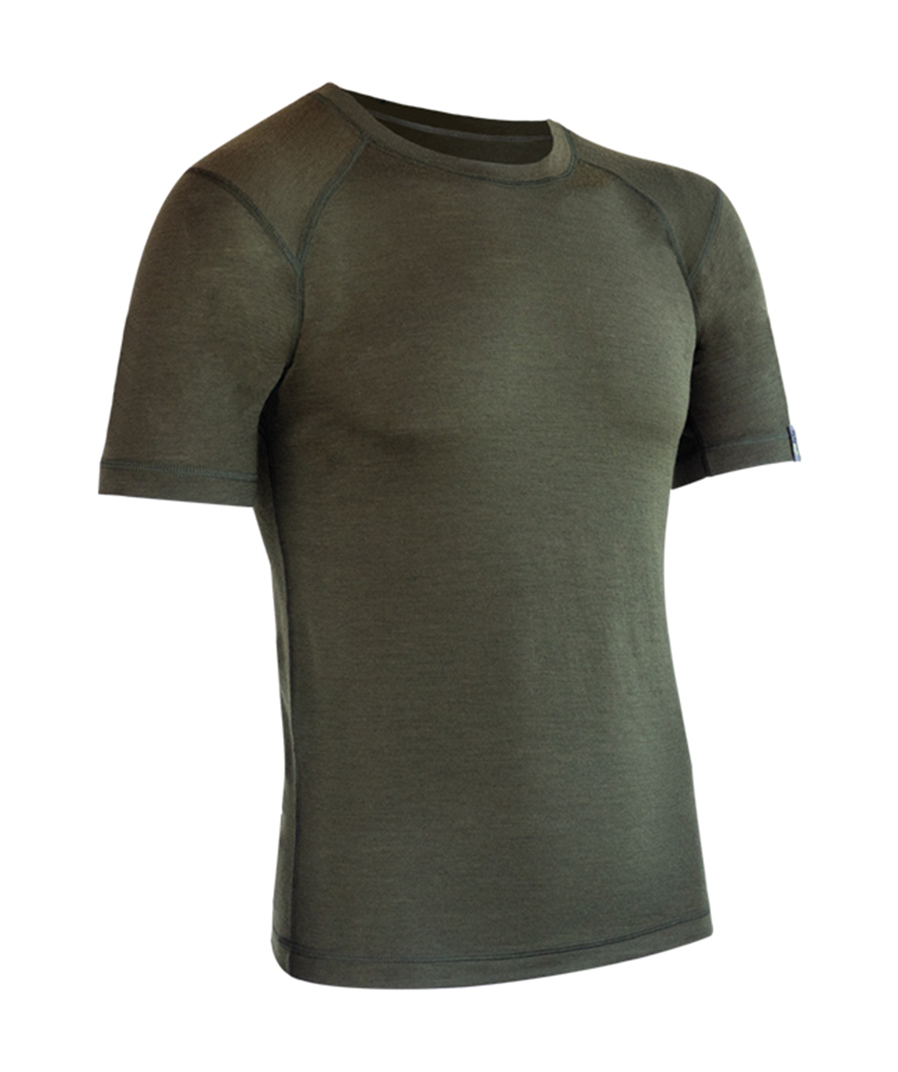 PSS X-treme functioneel shirt Merino korte mouwen olijfgroen, XX77140