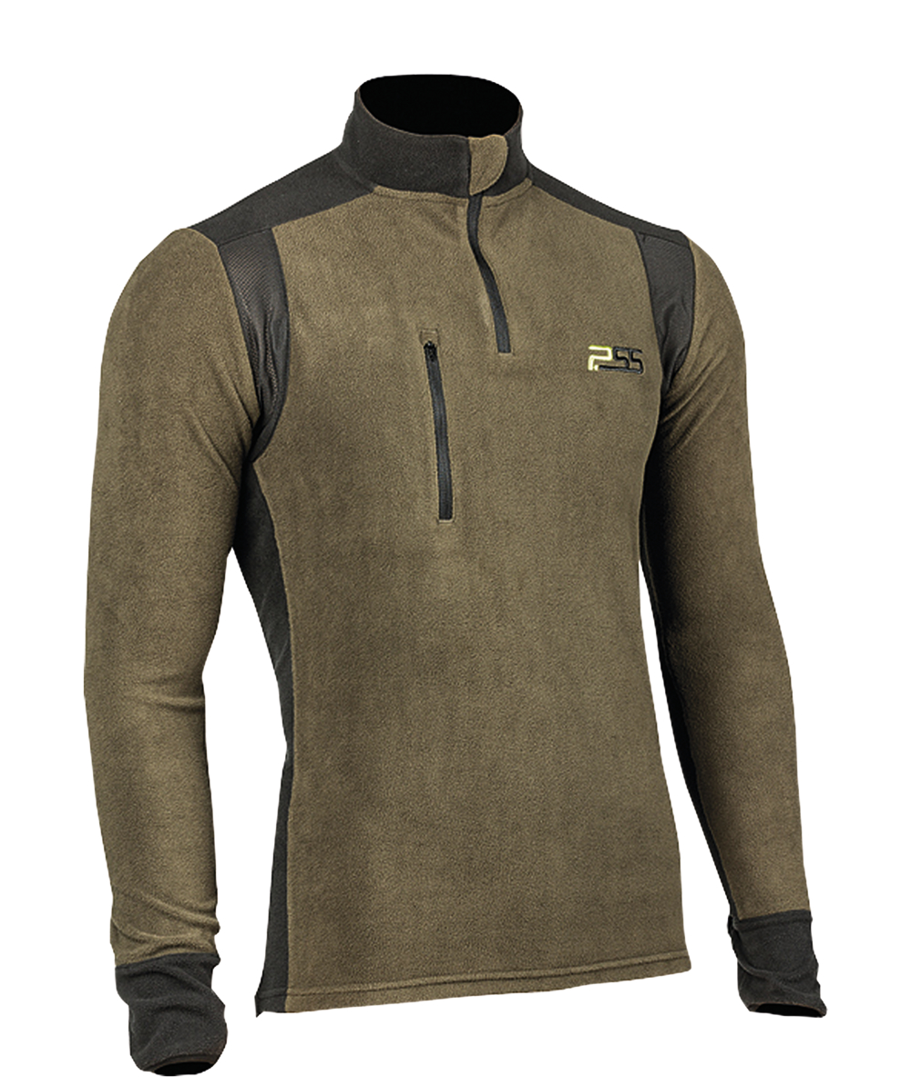 PSS fleece Shirt X-treme Polar, groen/zwart, XX76117