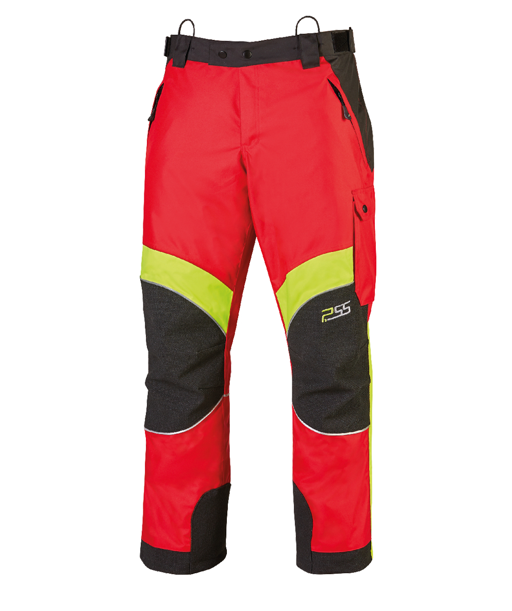 PSS regenbroek X-treme Rain, rood/geel, XX72207