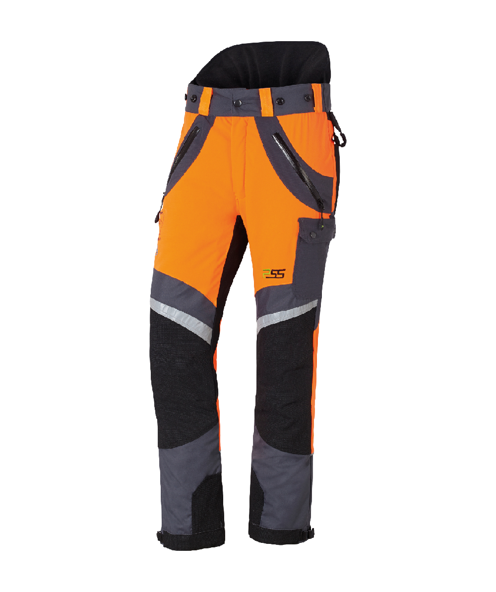 PSS snijbeschermingsbroek X-treme Air, oranje/grijs, XX71210