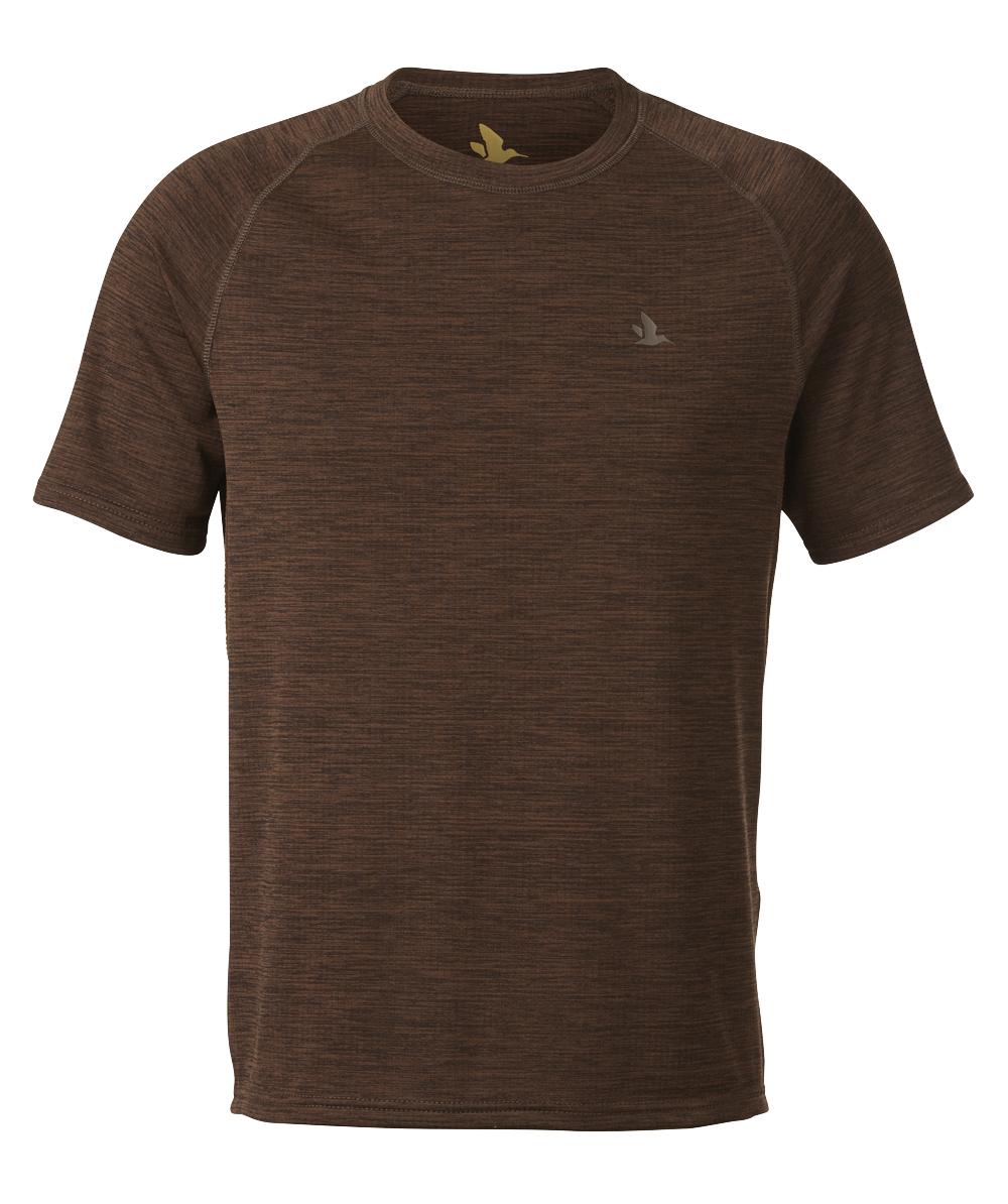 Seeland functioneel shirt met korte mouwen Active bruin, Bruin, XXSL1610105