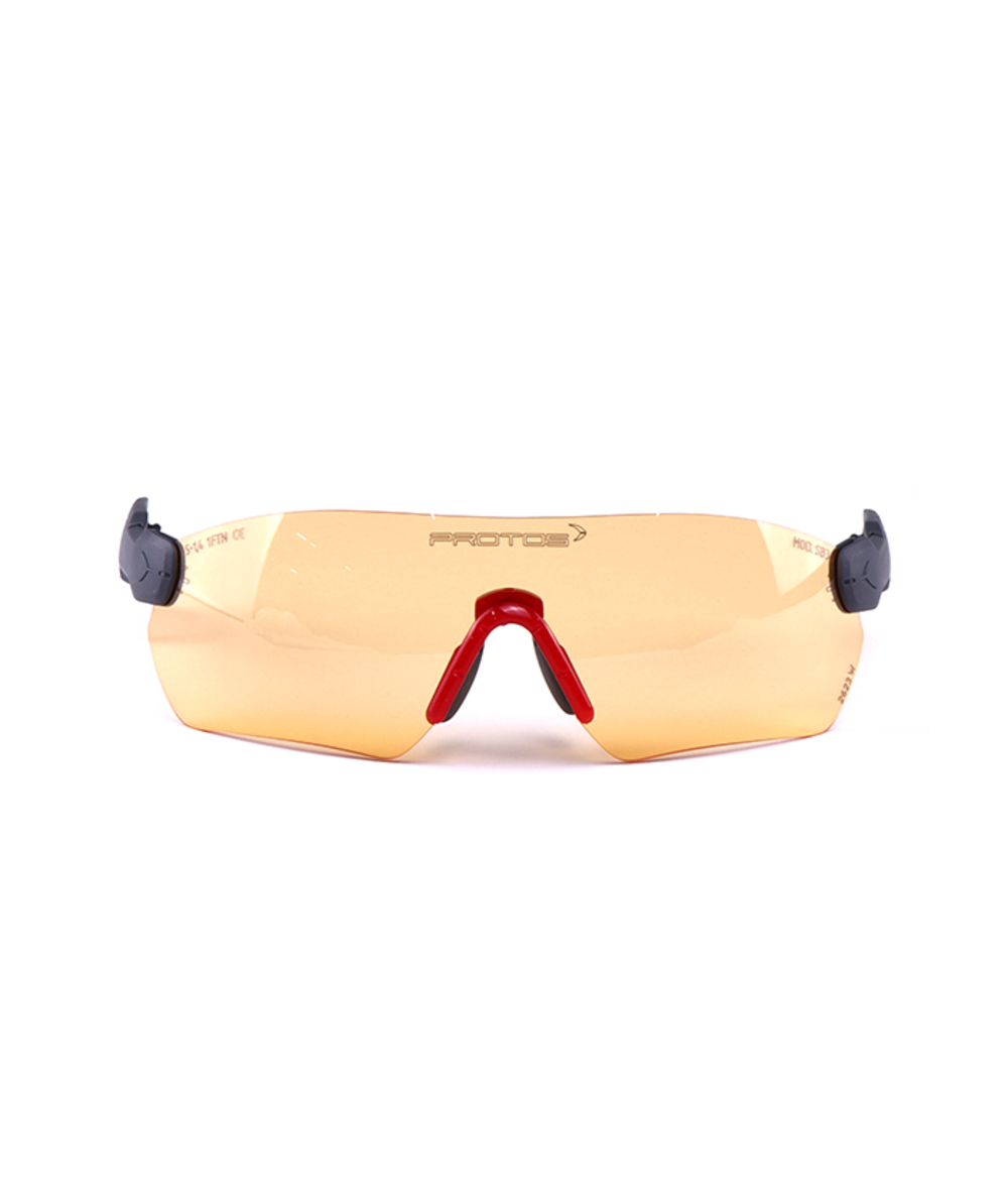 Protos Integral veiligheidsbril in oranje getinte uitvoering