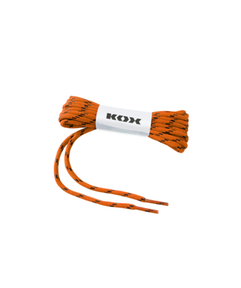 KOX schoenveters oranje zwart
